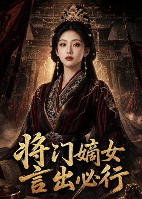 将门嫡女:言出必行海报